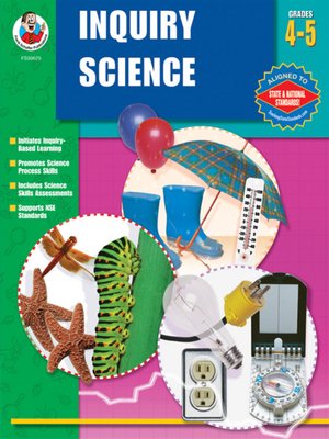 cover image of Inquiry Science, Grades 4 - 5